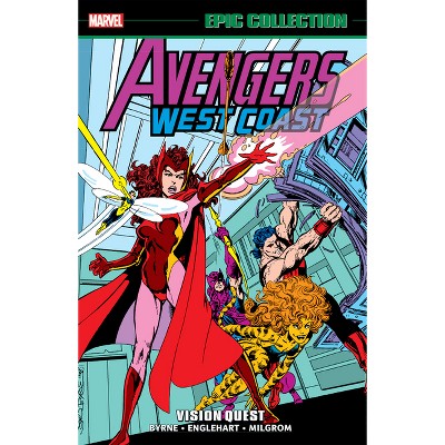 Avengers West Coast Epic Collection: Vision Quest [New Printing] - by  Steve Englehart & Marvel Various (Paperback)