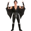 HalloweenCostumes.com Small  Men  Adult KISS Demon Halloween Costume | 70's Rockstar Performer Halloween Outfit, Black/Gray - 4 of 4
