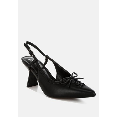 Danvers Kitten Heel Pointy Slingbacks - image 2