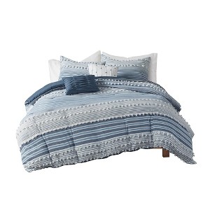 Gracie Mills Hector Pure Bliss Cotton Comforter Ensemble - 1 of 4