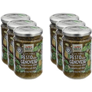 Sacla’ Pesto Sauce Alla Genovese - Case of 6 - 10.2 oz - 1 of 4