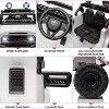 12V Licensed Toyota Kids Ride On Truck, Electric Car w/Remote Control, LED Lights, Music, Suspension, Safety Belt - 2 of 4