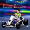 Kids Ride On Go Kart, 24V 300W*2 Motors, 9Ah Battery, Electric Vehicle Car Drifting with Music, Horn, Outdoor Ride On Toy for Teens - 2 of 4