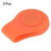 Unique Bargains Silicone Cap Clamp with Magnetic Golf Hat Clips 3 Pcs - 3 of 4