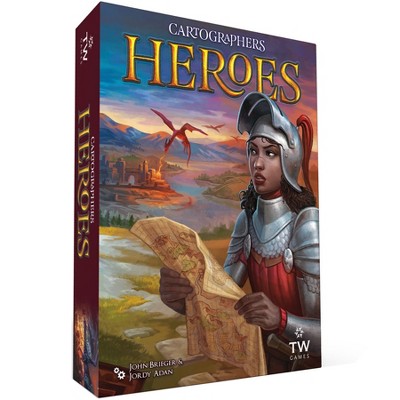 Thunderworks Games Cartographers Heroes Standalone Expansion and Core Game