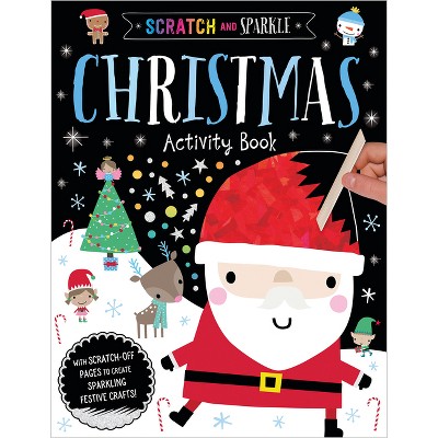 Scratch and Sparkle Christmas Activity Book - by  Make Believe Ideas (Paperback)