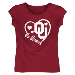 NCAA Oklahoma Sooners Toddler Girls' T-Shirt - 1 of 1