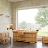 ALFI ABNP2412-BG 24Inch x 12Inch Brushed Gold PVD Stainless Steel Horizontal Single Shelf Shower Niche - 3 of 4