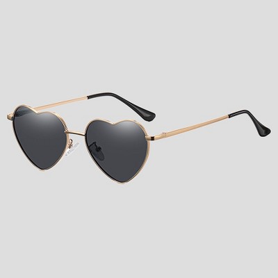 Anna-Kaci Women's Stylish Heart-Shaped Polarized Sunglasses UV400 Protection