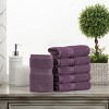 Luxury Cotton Heavyweight Ultra-Plush 6 Piece Towel Set by Blue Nile Mills - 2 of 4