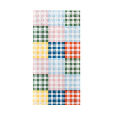 Daydream Society - Camp Explorer Patchwork Guest Napkins - Pack of 16 Paper Napkins