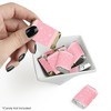 Big Dot of Happiness Pink Confetti Stars - Mini Candy Bar Wrapper Stickers - Simple Party Small Favors - 40 Count - 2 of 4