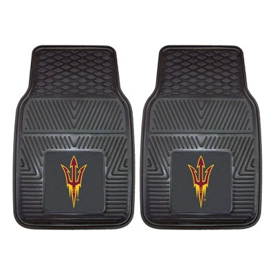 NCAA Arizona State Sun Devils Vinyl Car Mat Set - 2pc
