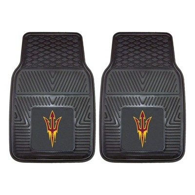 NCAA Arizona State Sun Devils Vinyl Car Mat Set - 2pc