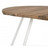 Henderson 3 Piece Wood Top Indoor/Outdoor Coffee Table - PAT6747 - Natural/White - Safavieh - 4 of 4