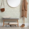 Tempaper & Co. Feather Palm by Novogratz Peel and Stick Wallpaper White - 4 of 4