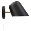 Modway Briana Swivel Wall Sconce – Modern Industrial Wall Light Fixture with Adjustable Arm and Brushed Finish - 4 of 4