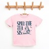The Juniper Shop Spill The Tea Sis Boat Youth Short Sleeve Tee - 2 of 4