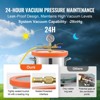VEVOR 3 Gallon Vacuum Chamber, Upgraded Tempered Glass Lid Vacuum Degassing Chamber, 304 Stainless Steel Chamber, for Stabilizing Wood, Silver - 4 of 4