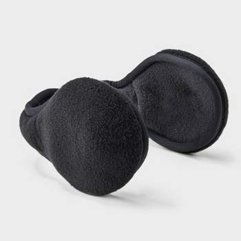 Men's Behind the Head Earmuff Hat - All in Motion™ Black