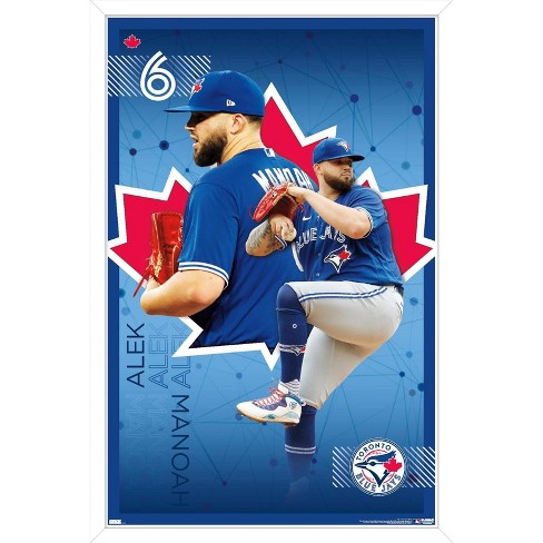 Alek Manoah Baseball Paper Poster Blue Jays 2 - Alek Manoah - Sticker