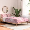 Deny Designs 3pc Queen thespacehouse Ribbon Bows and Bunnies Comforter and Sham Set Red - 2 of 4