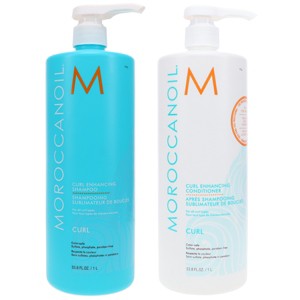 Moroccanoil Curl Enhancing Shampoo 33.8 oz & Curl Enhancing Conditioner 33.8 oz Combo Pack - 1 of 4