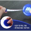 MABIS Retractable Tape Measure, Compact Flexible Measuring Tape, Body Tape Measure, 60 Inches, Blue - 2 of 4