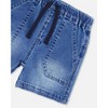 Deux par Deux Boy Denim Short Dark Denim Blue - 4 of 4