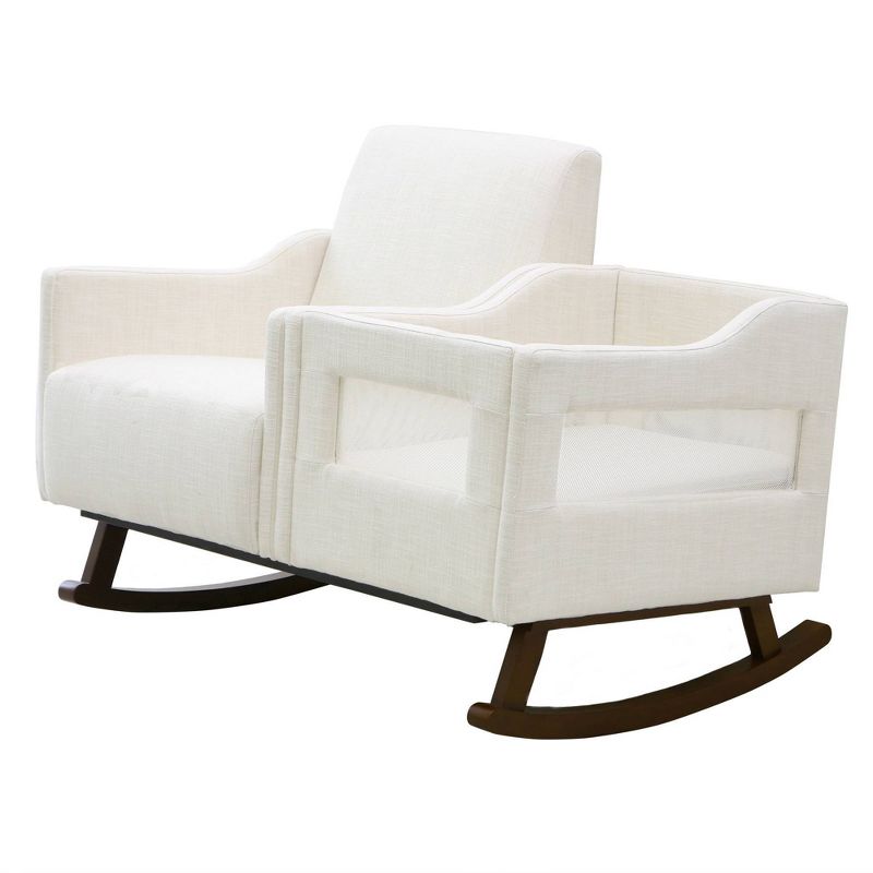 SECOND STORY HOME Emerson Nursery Recliner - Ivory, 3 of 7