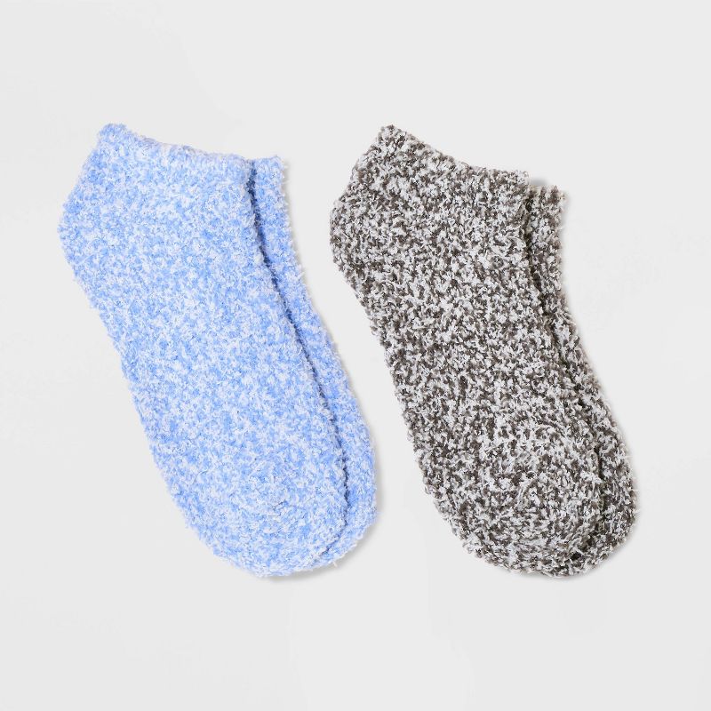 Women's 2pk Cozy Marled Low Cut Socks - Universal Thread™ 4-10, 1 of 7