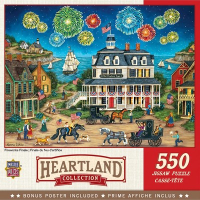 MasterPieces Heartland Puzzles Collection - Fireworks Finale 550 Piece Jigsaw Puzzle