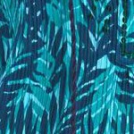 waterfall palm leaves