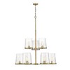 Z-Lite Callista 9 - Light Chandelier in  Rubbed Brass - 4 of 4