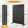 Sapphtopaz 72in H × 47in W Outdoor Privacy Screen Freestanding Privacy Panels for Patio Balcony Indoor and Outdoor Decorative Screen Panel - 3 of 4