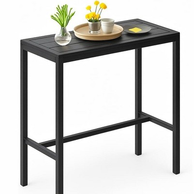 bar table black frame