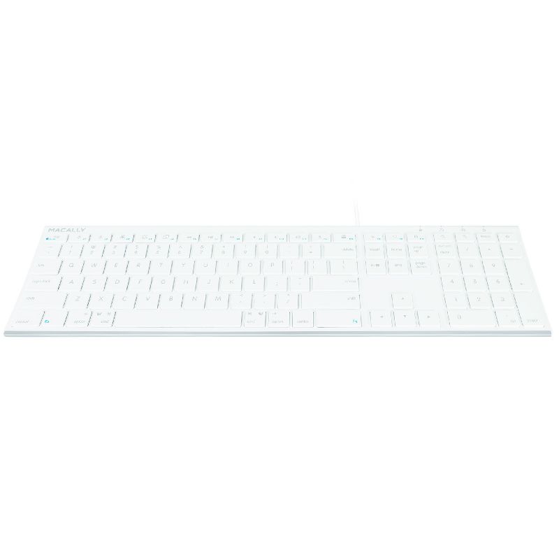 Macally Ultra Slim USB-A Wired Full Size With Numeric Keypad, 3 of 9
