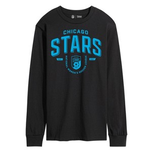 - National Women's Soccer League - Chicago Red Stars Industrial Long Sleeve Graphic T-Shirt - 1 of 1