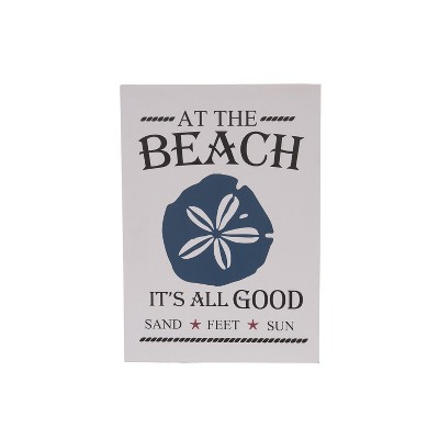 Beachcombers 13.4" Wood Beach It's All Good Wall Plq