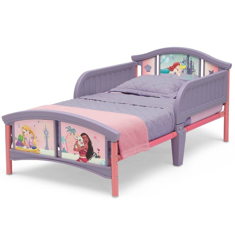 Delta Children Disney Princess Plastic Toddler Bed, 5 of 10