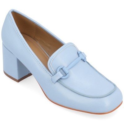 Journee Collection Womens Nysaa Low Heel Square Toe Pumps