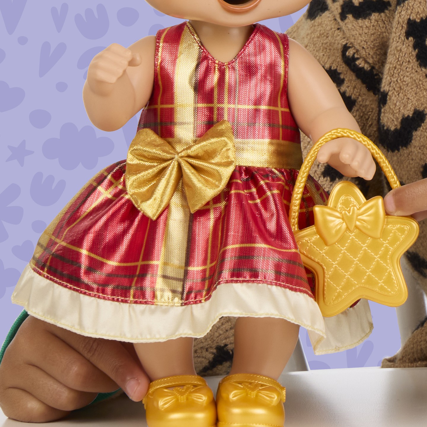 Детские куклы Baby Alive Holiday Dress-Up Set — фото 7