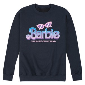 Men's - Barbie - Sunshine on My Mind Graphic Fleece Sweatshirt - 1 of 4