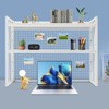 YIYIBYUS Desk Bookshelf Organizer Rack, Desktop Bookcase, Display Shelf - 2 of 4