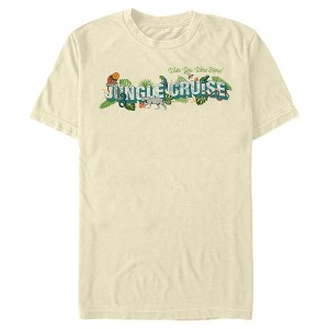 Men's Jungle Cruise Wish You Were Here Postcard Logo T-Shirt - 1 of 4