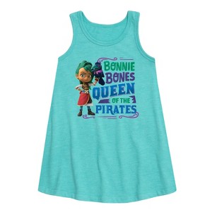 - Santiago of The Sea - Bonnie Bones Queen Graphic Sleeveless Aline Dress - 1 of 3