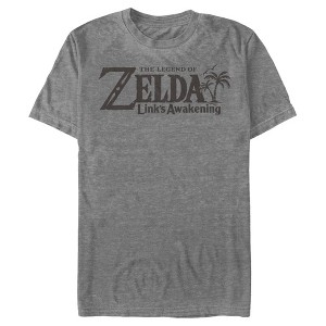 Men's Nintendo Legend of Zelda Link's Awakening Switch Logo T-Shirt - 1 of 4