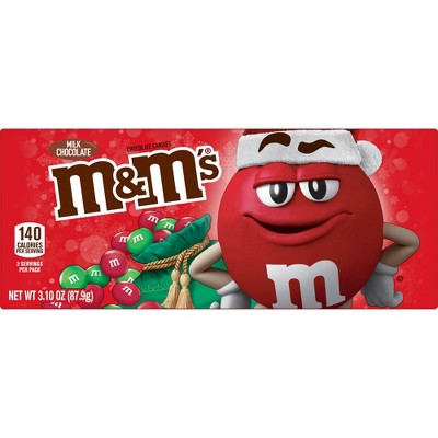 M&M's Holiday Milk Chocolate Box - 3.1oz