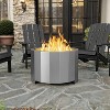 Flash Furniture Titus Commercial Grade 27 inch Smokeless Outdoor Firepit, Natural Wood Burning Portable Fire Pit With Waterproof Cover - 2 of 4