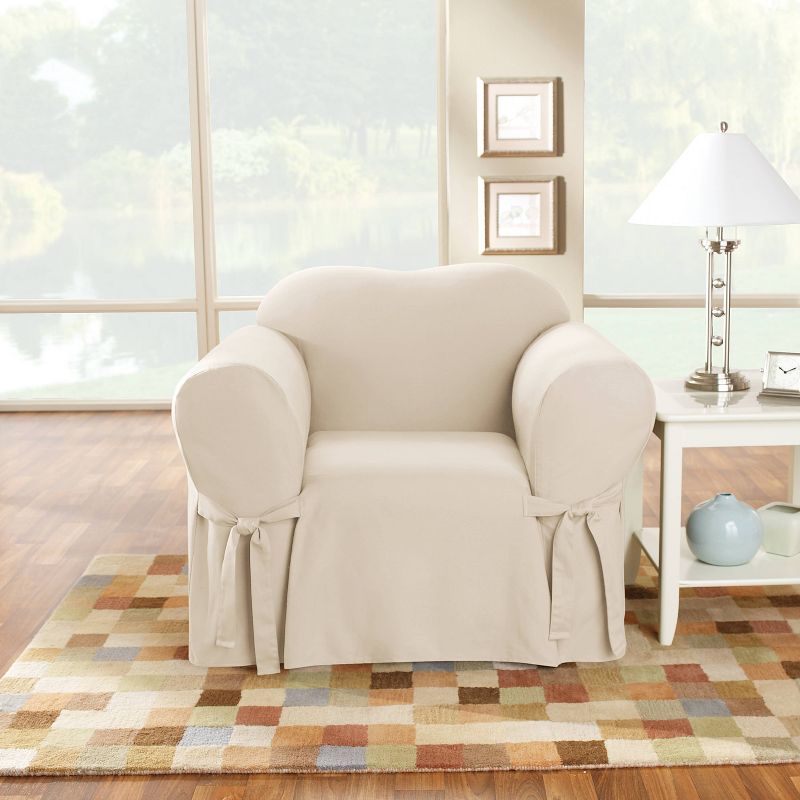 Duck Chair Slipcover Natural - Sure Fit, 1 of 5